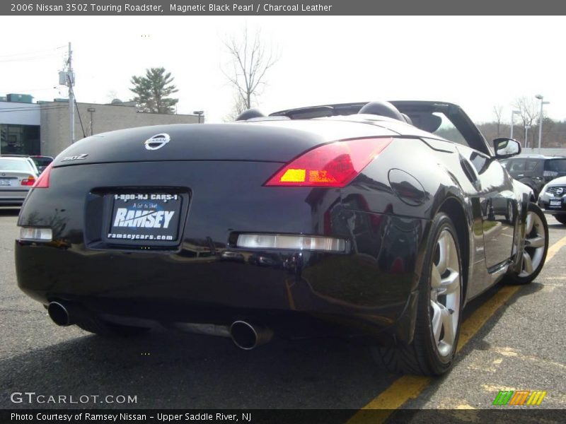 Magnetic Black Pearl / Charcoal Leather 2006 Nissan 350Z Touring Roadster