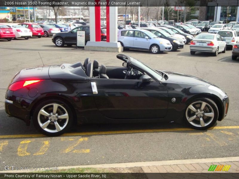 Magnetic Black Pearl / Charcoal Leather 2006 Nissan 350Z Touring Roadster