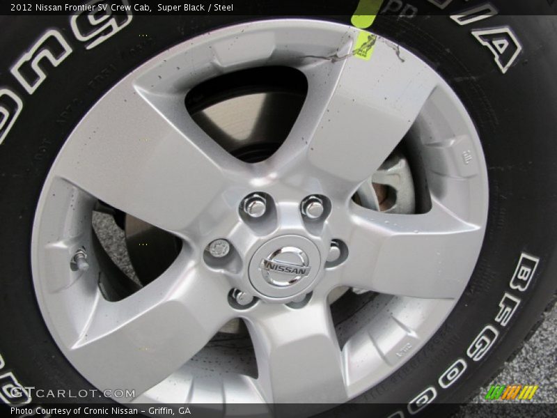 Super Black / Steel 2012 Nissan Frontier SV Crew Cab