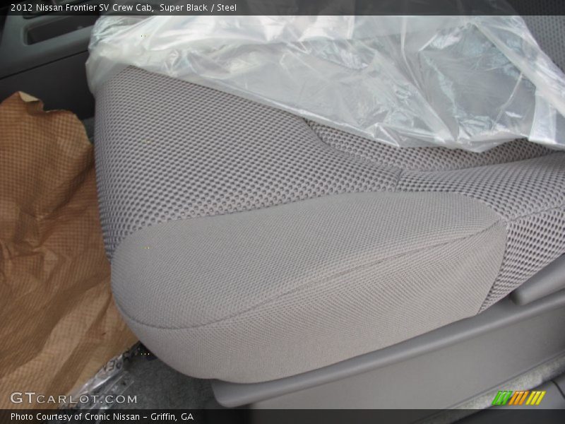 Super Black / Steel 2012 Nissan Frontier SV Crew Cab