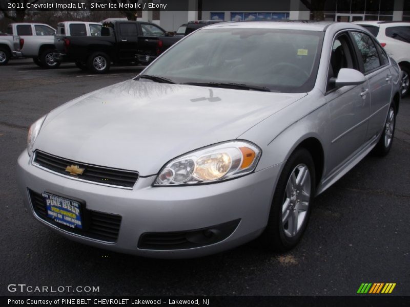 Silver Ice Metallic / Ebony 2011 Chevrolet Impala LT