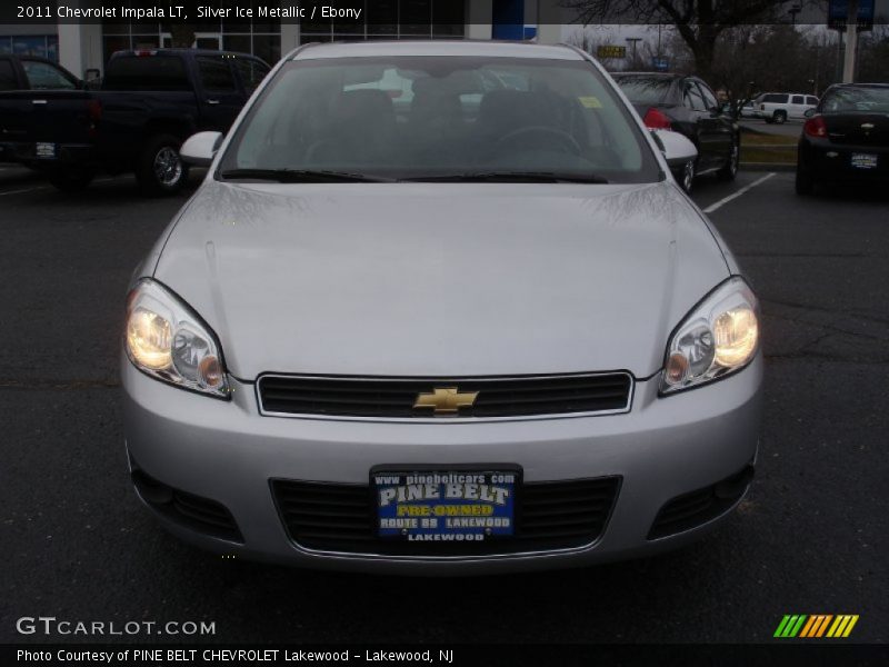 Silver Ice Metallic / Ebony 2011 Chevrolet Impala LT