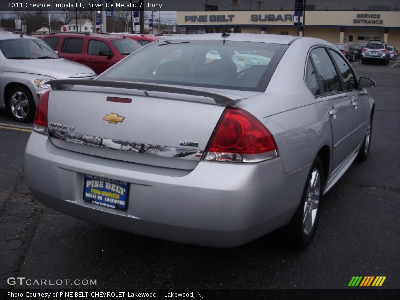 Silver Ice Metallic / Ebony 2011 Chevrolet Impala LT