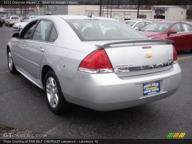 Silver Ice Metallic / Ebony 2011 Chevrolet Impala LT