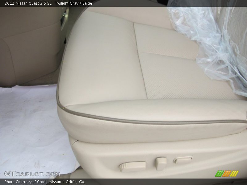 Twilight Gray / Beige 2012 Nissan Quest 3.5 SL