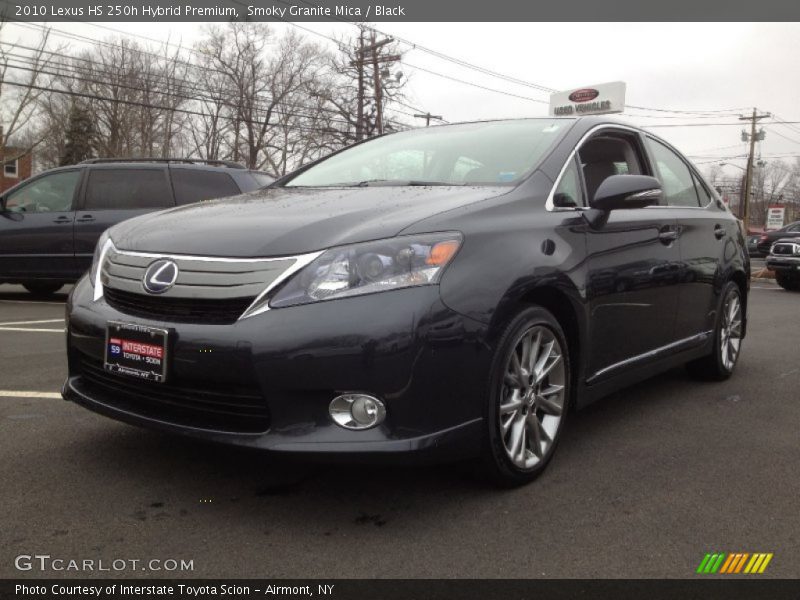 Smoky Granite Mica / Black 2010 Lexus HS 250h Hybrid Premium
