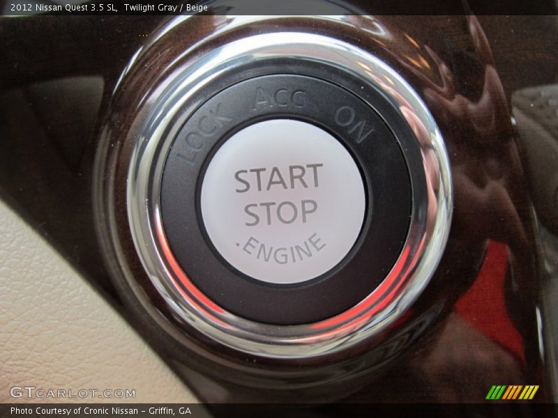 Twilight Gray / Beige 2012 Nissan Quest 3.5 SL