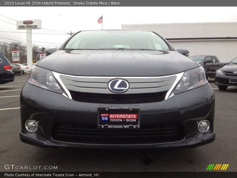 Smoky Granite Mica / Black 2010 Lexus HS 250h Hybrid Premium