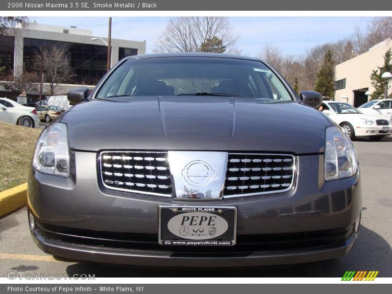 Smoke Metallic / Black 2006 Nissan Maxima 3.5 SE