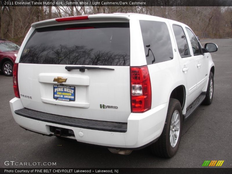 Summit White / Light Cashmere/Dark Cashmere 2011 Chevrolet Tahoe Hybrid 4x4