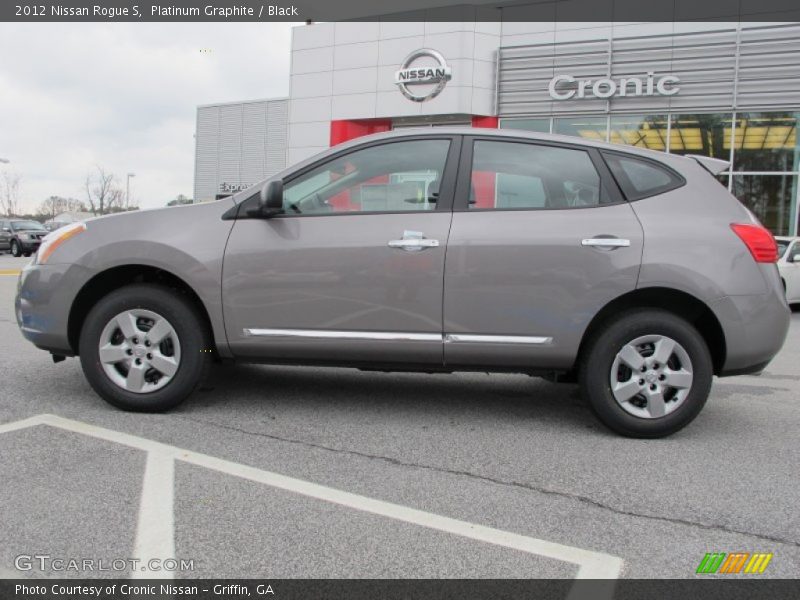 Platinum Graphite / Black 2012 Nissan Rogue S