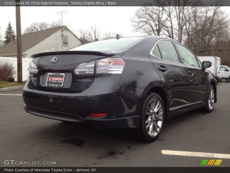 Smoky Granite Mica / Black 2010 Lexus HS 250h Hybrid Premium