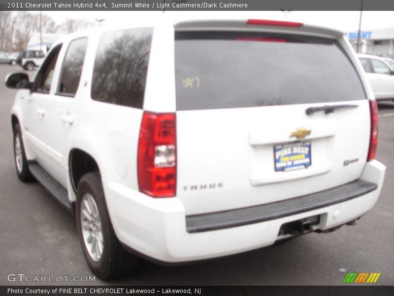 Summit White / Light Cashmere/Dark Cashmere 2011 Chevrolet Tahoe Hybrid 4x4