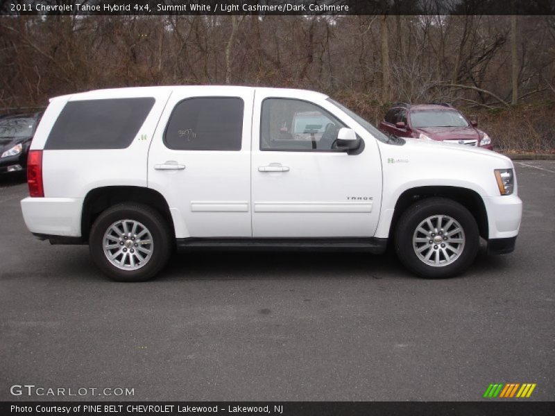  2011 Tahoe Hybrid 4x4 Summit White