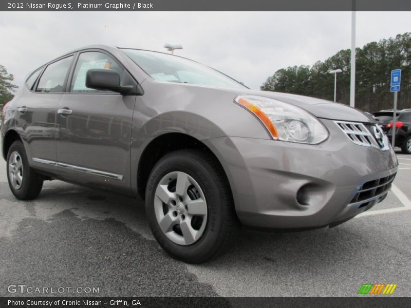 Platinum Graphite / Black 2012 Nissan Rogue S