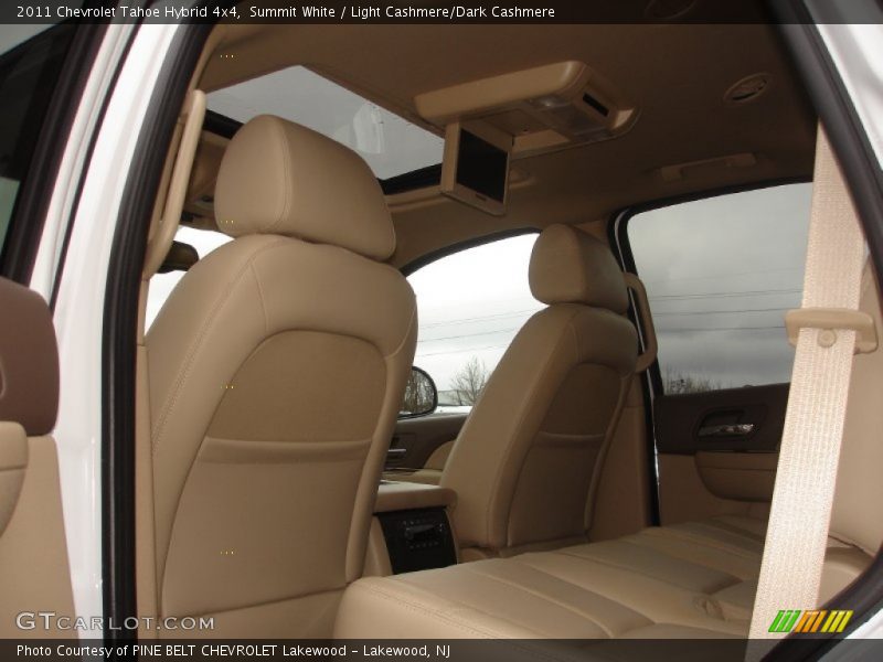 Summit White / Light Cashmere/Dark Cashmere 2011 Chevrolet Tahoe Hybrid 4x4