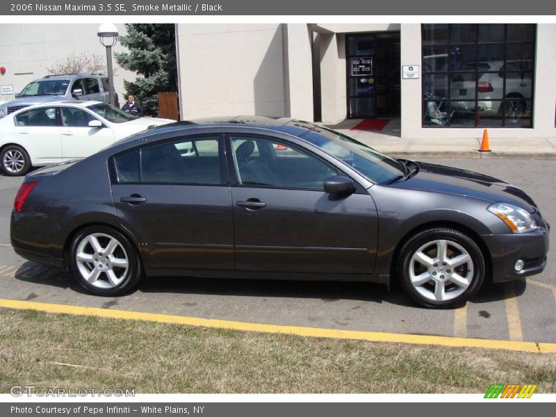 Smoke Metallic / Black 2006 Nissan Maxima 3.5 SE