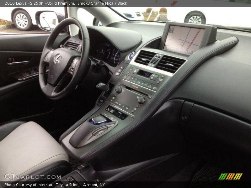 Smoky Granite Mica / Black 2010 Lexus HS 250h Hybrid Premium