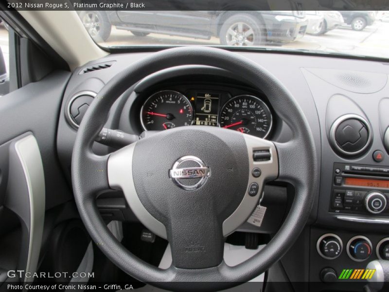 Platinum Graphite / Black 2012 Nissan Rogue S