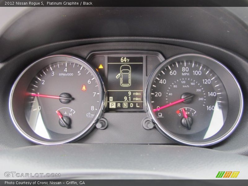 Platinum Graphite / Black 2012 Nissan Rogue S