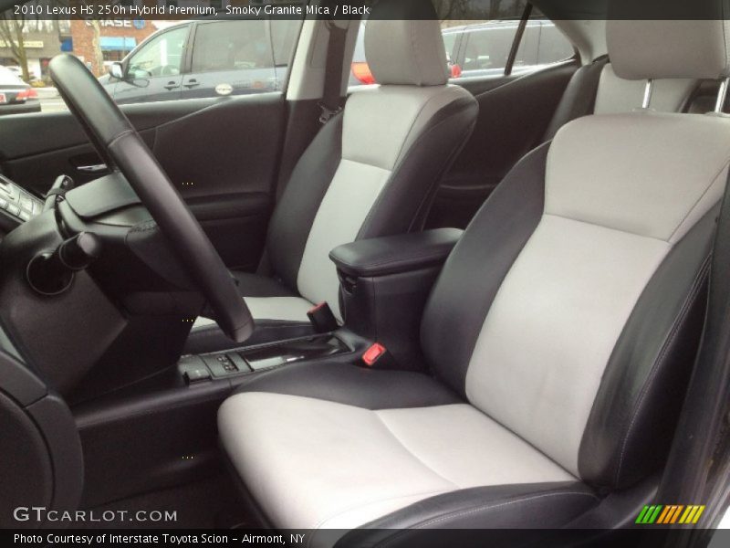 Smoky Granite Mica / Black 2010 Lexus HS 250h Hybrid Premium