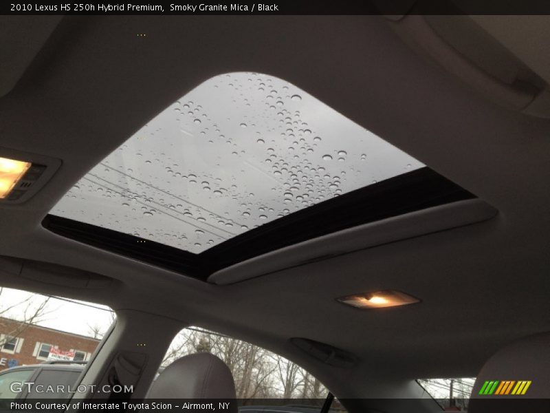 Smoky Granite Mica / Black 2010 Lexus HS 250h Hybrid Premium