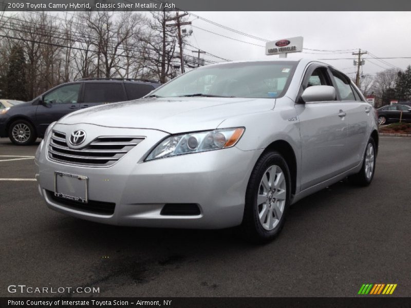 Classic Silver Metallic / Ash 2009 Toyota Camry Hybrid