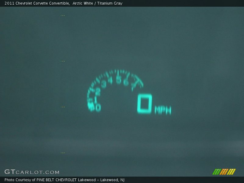  2011 Corvette Convertible Convertible Gauges