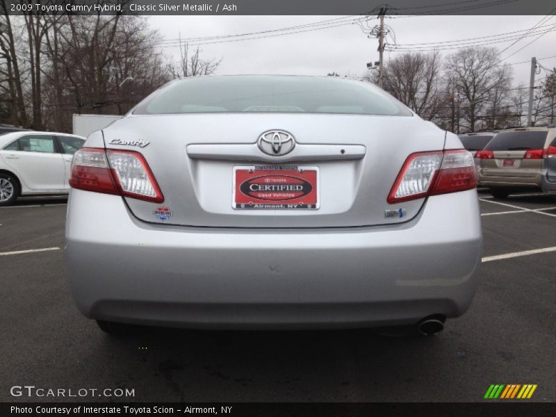 Classic Silver Metallic / Ash 2009 Toyota Camry Hybrid