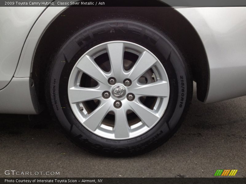 Classic Silver Metallic / Ash 2009 Toyota Camry Hybrid