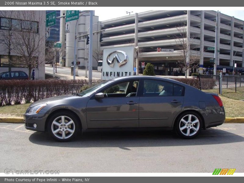 Smoke Metallic / Black 2006 Nissan Maxima 3.5 SE