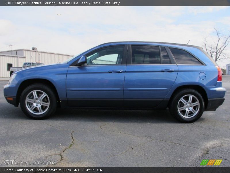 Marine Blue Pearl / Pastel Slate Gray 2007 Chrysler Pacifica Touring