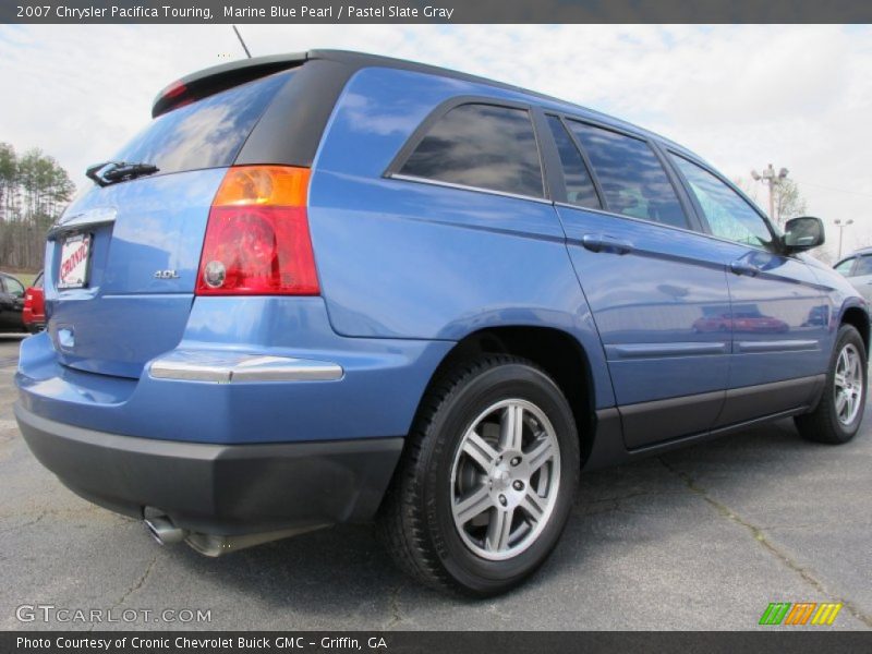Marine Blue Pearl / Pastel Slate Gray 2007 Chrysler Pacifica Touring