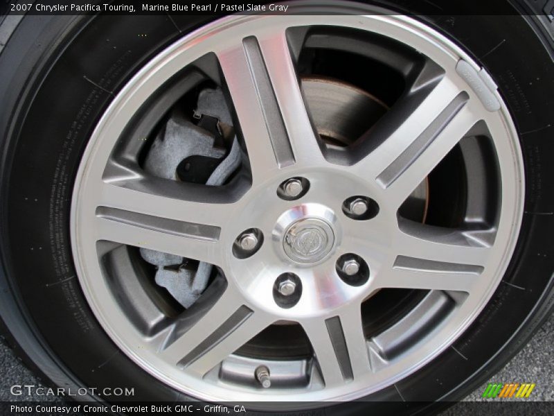 Marine Blue Pearl / Pastel Slate Gray 2007 Chrysler Pacifica Touring