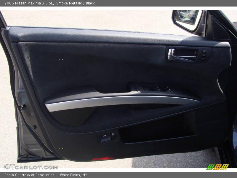 Smoke Metallic / Black 2006 Nissan Maxima 3.5 SE