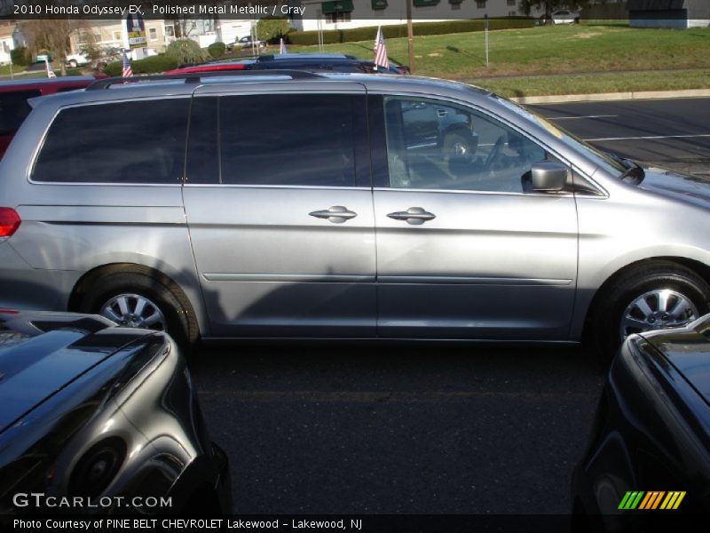 Polished Metal Metallic / Gray 2010 Honda Odyssey EX