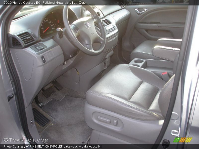 Polished Metal Metallic / Gray 2010 Honda Odyssey EX