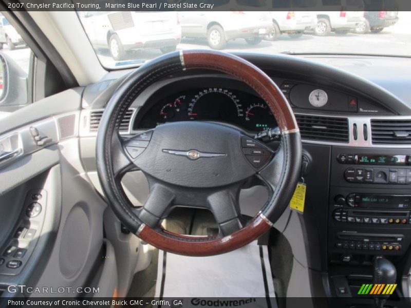 Marine Blue Pearl / Pastel Slate Gray 2007 Chrysler Pacifica Touring