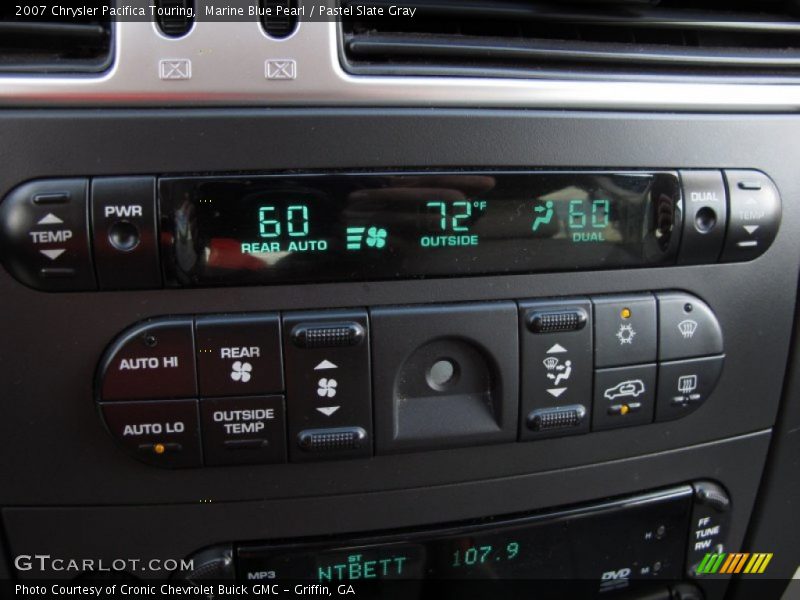 Marine Blue Pearl / Pastel Slate Gray 2007 Chrysler Pacifica Touring