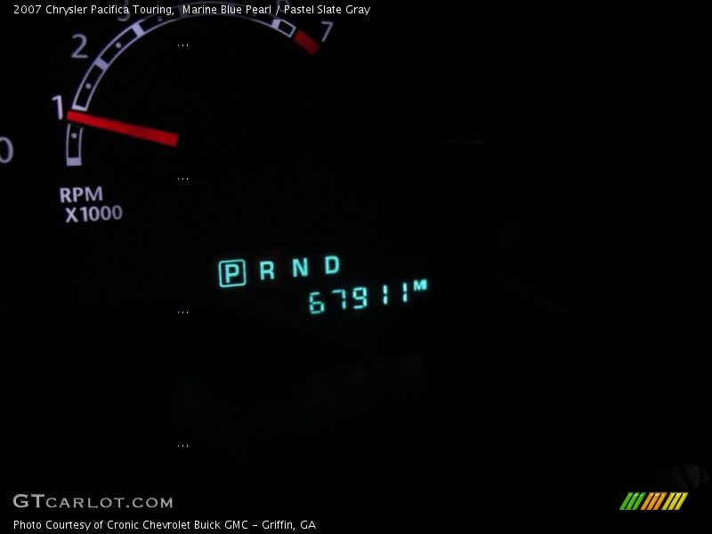 Marine Blue Pearl / Pastel Slate Gray 2007 Chrysler Pacifica Touring