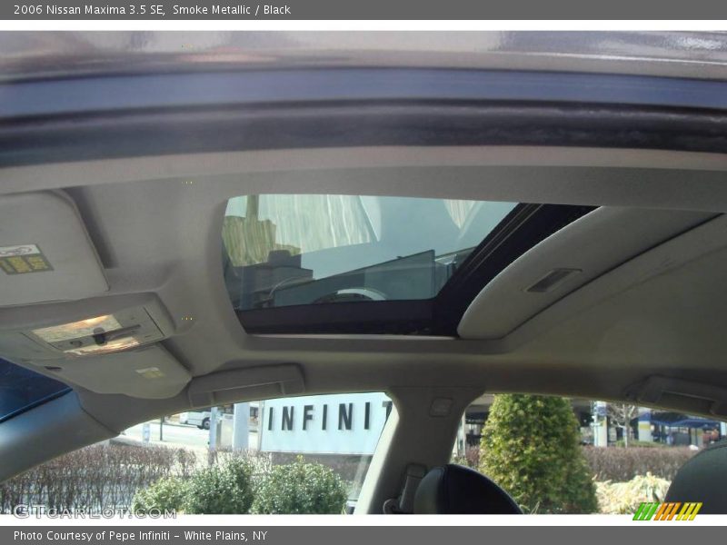 Smoke Metallic / Black 2006 Nissan Maxima 3.5 SE