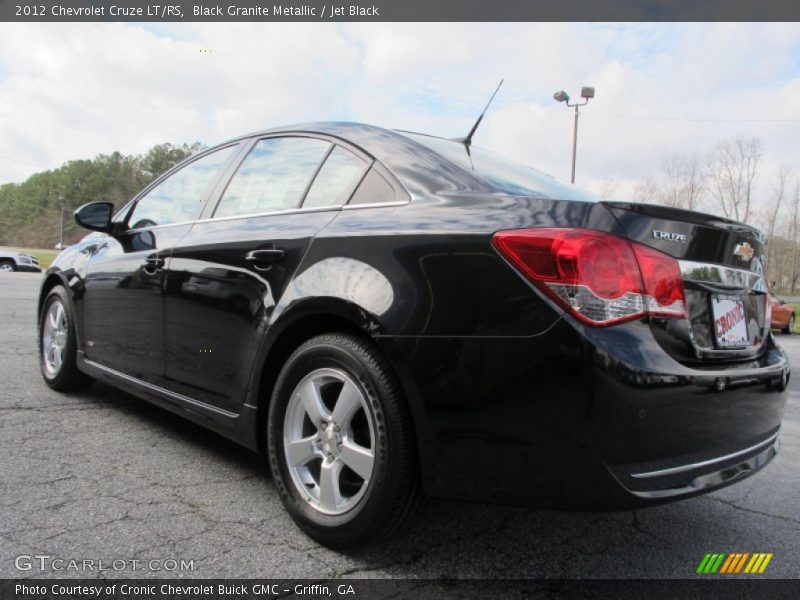 Black Granite Metallic / Jet Black 2012 Chevrolet Cruze LT/RS