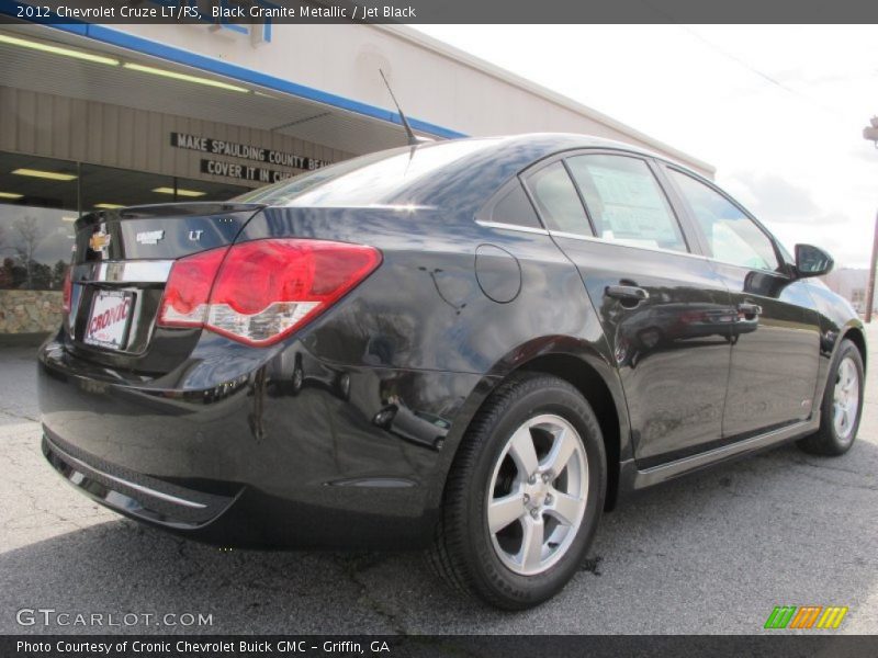 Black Granite Metallic / Jet Black 2012 Chevrolet Cruze LT/RS