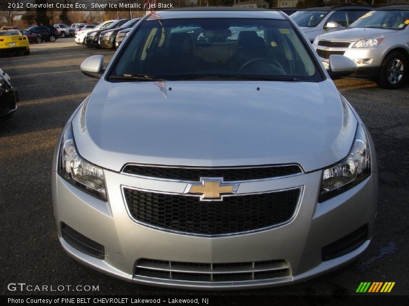 Silver Ice Metallic / Jet Black 2012 Chevrolet Cruze Eco