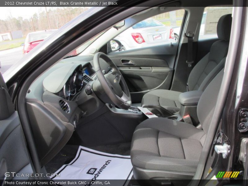 Black Granite Metallic / Jet Black 2012 Chevrolet Cruze LT/RS