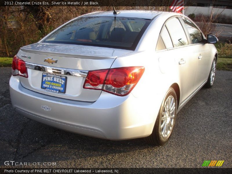 Silver Ice Metallic / Jet Black 2012 Chevrolet Cruze Eco