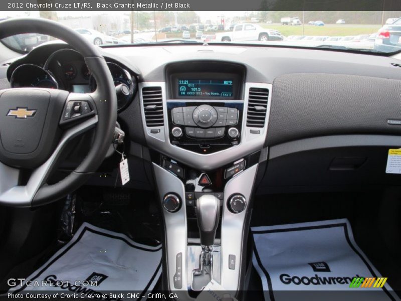 Black Granite Metallic / Jet Black 2012 Chevrolet Cruze LT/RS