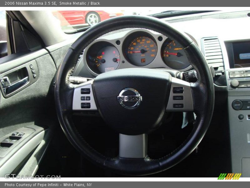 Smoke Metallic / Black 2006 Nissan Maxima 3.5 SE