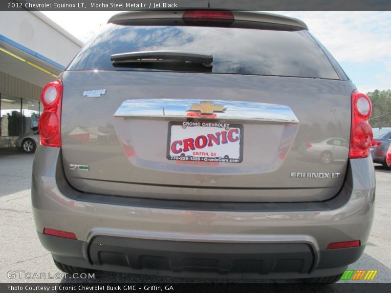 Mocha Steel Metallic / Jet Black 2012 Chevrolet Equinox LT