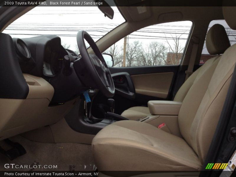 Black Forest Pearl / Sand Beige 2009 Toyota RAV4 4WD